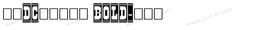文鼎DC云康行楷体 Bold字体转换
